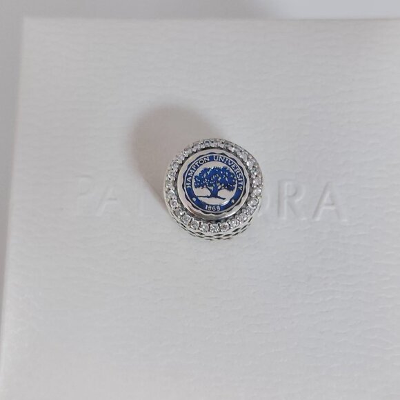 Pandora Hampton University Charm Bead S925 Silver with box - Picture 8 of 10